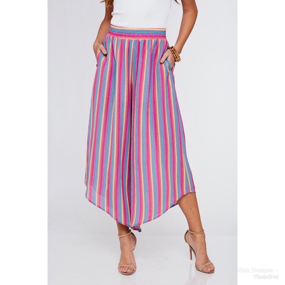 💕LAST 1! Color Block Striped Pants -Top Avail. - Picture 7 of 8